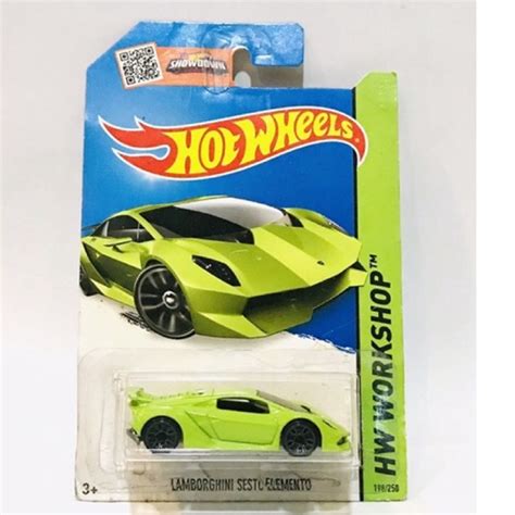 Hot WHEELS LAMBORGHINI SESTO ELEMENTO Shopee Malaysia