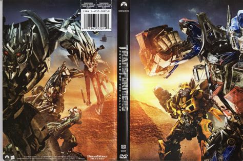 Transformers Revenge Of The Fallen Dvd Cover