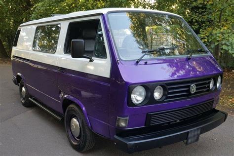 Two Tone Purple And White Vanagon Car Paint Jobs Purple Vans Two Tone