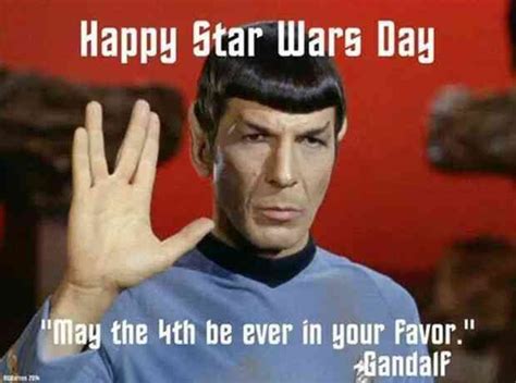 May The Fourth Be With You Meme Spock