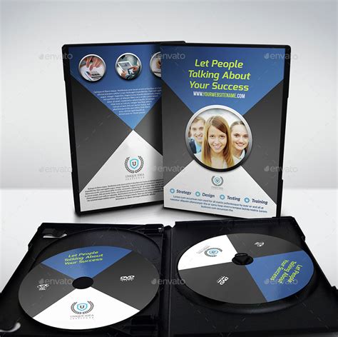 Corporate Dvd Cover And Label Template Print Templates Graphicriver