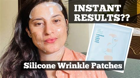 Do Silicone Anti Wrinkle Patches Really Work My Review With Before