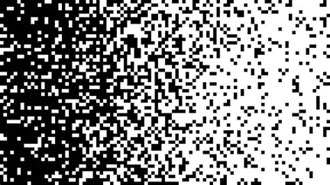 Premium Vector Black And White Random Pixels Pattern Shuffled Pixels