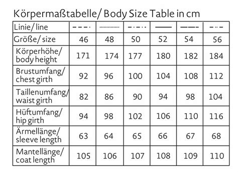 Mens Trench Coat Size Chart Tradingbasis