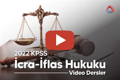 2022 KPSS İcra İflas Hukuku Video Dersler Video Ders Pegem Kampüs Pegem