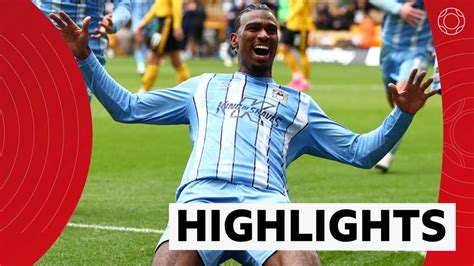 Fa Cup Coventry Beat Wolves After Two Stoppage Time Goals To Reach