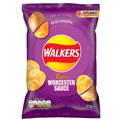 Walkers Worcester Sauce Crisps 325g We Get Any Stock