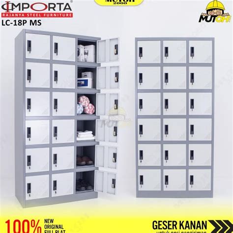 Jual Importa Lc 18p Bt Ms Loker Besi 18 Pintu Locker 18 Pintu Full Plat