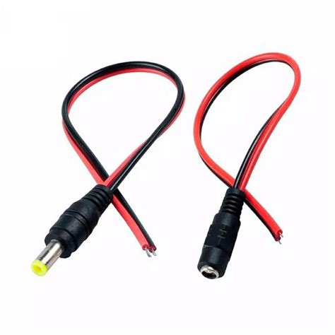 Jual Kabel Konektor Jack Dc Male Dan Female Shopee Indonesia