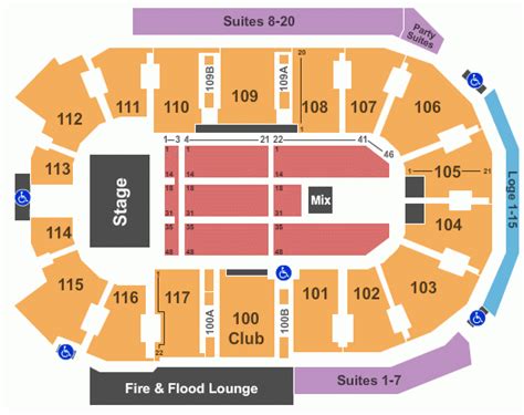 Abbotsford Arena Seating Chart - Arena Seating Chart