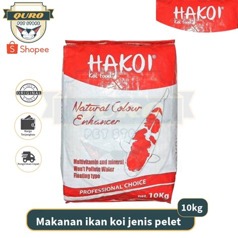 Jual Makanan Ikan Koi Pelet Ikan Hakoi Kg Khusus Ojol Shopee