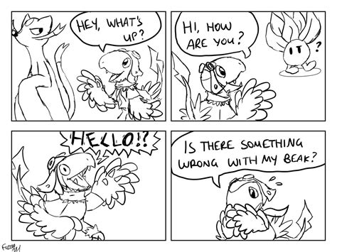 Making friends Comic by Fuzzbyroo on DeviantArt