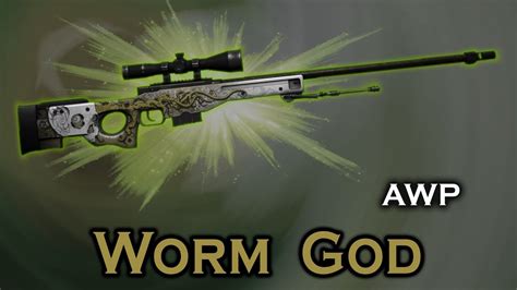 Worm God AWP StatTrak Stickers Skin Preview FN MW FT WW BS YouTube