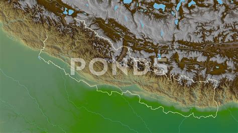Physical Map Of Nepal