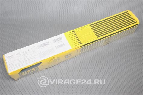 Купить электроды уонии-13/55 ( р ) d=4,0 (6 кг.), esab 5677404WMO по ...