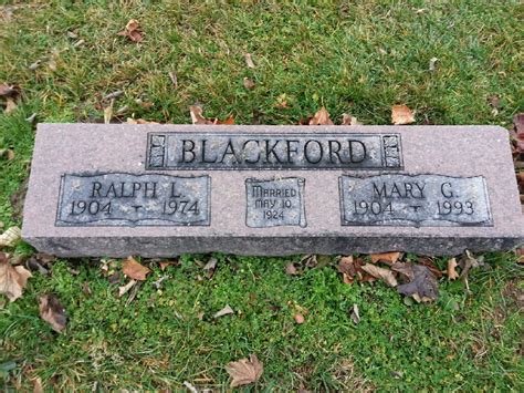 Mary Gretchen Shaffer Blackford 1904 1993 Homenaje De Find A Grave