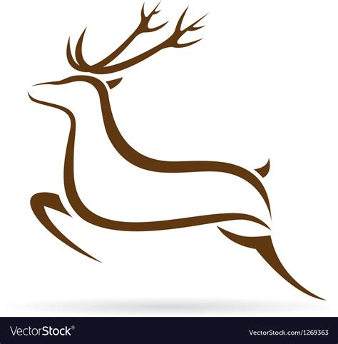 Deer Royalty Free Vector Image Vectorstock