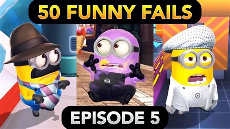 Minion Rush Funny Fails Episode El Macho S Lair Bratt S Lair