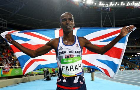 Mo Farah overcomes fall to win second straight Olympic gold in 10,000 ...