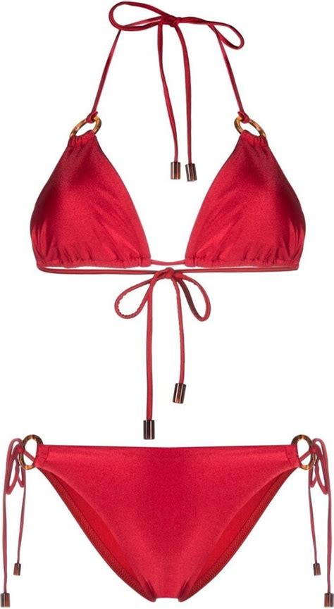 Zimmermann Clover Triangle Bikini Set ShopStyle Two Piece Swimsuits