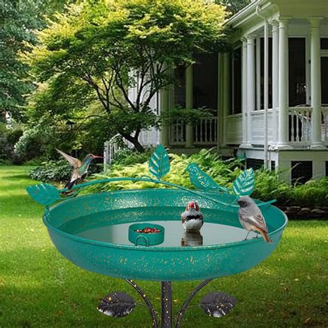 Outdoor Bird Bath Metal Bird Bath For Outdoors Garden Bird Bath For