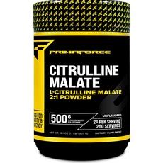 프리마포스 PrimaForce L Citrulline Malate Powder Unflavored Pre Workout