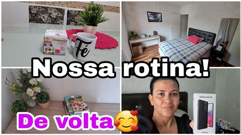 VOLTANDO NOSSA ROTINA Agora acabou as férias deles colocando a casa em