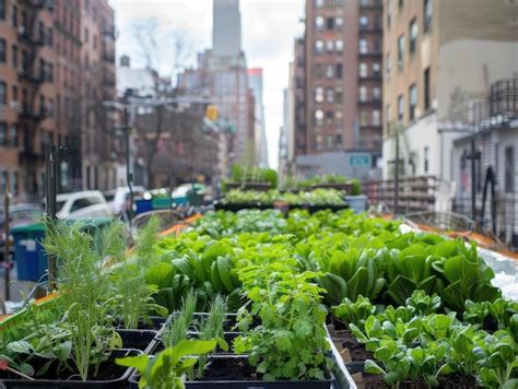 Agricultura Urbana Cultivo De Alimentos En Entornos Urbanos Imagen