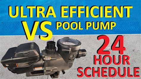 Max Efficiency Schedule For Variable Speed Pool Pump Youtube