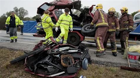 Los accidentes de tráfico con coches más graves en España en la última