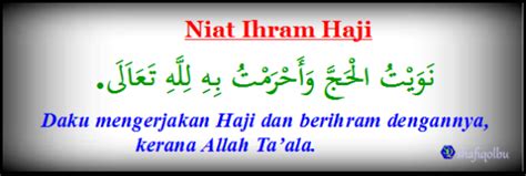 Niat Memakai Ihram Homecare24