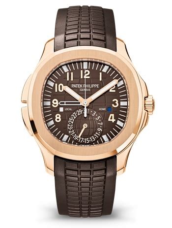 Patek Philippe Aquanaut Travel Time Rose Gold Watch 5164R 001 High