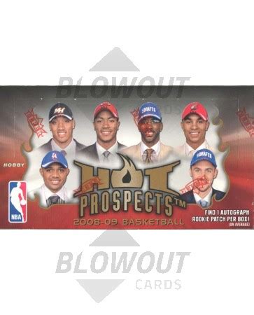 Fleer Hot Prospects Basketball Hobby Box Case