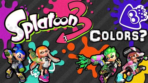 What Will Be The Main Colors For Splatoon 3 Youtube