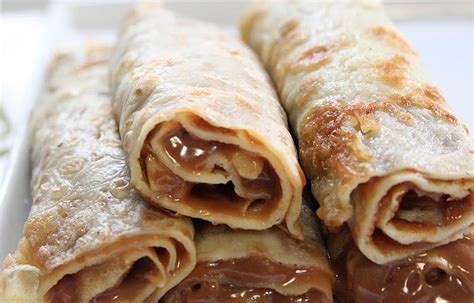 Receta De Panqueques De Dulce De Leche