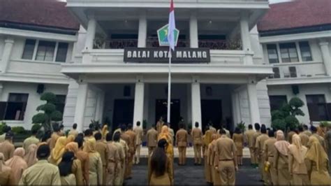 Apel Perdana Pemkot Malang Klaim Persen Asn Masuk Kerja