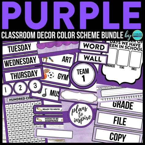 Purple Classroom Decor Theme For Elementary Teachers In 2025 Teaching With Jodi Durgin And Company