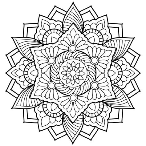 Print Coloring Pages Abstract