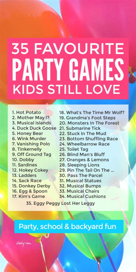 Classic Childrens Party Game