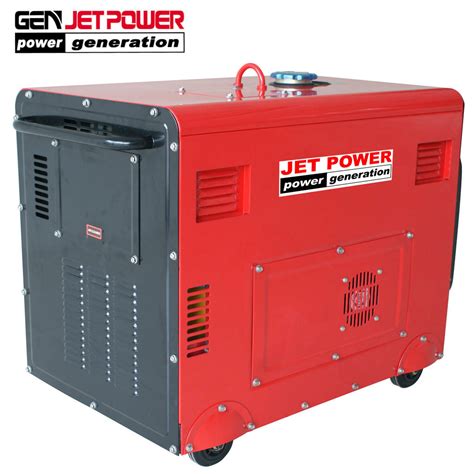 Air Cooling System Singlethree 7kw 8kw Silent Type Inverter Diesel