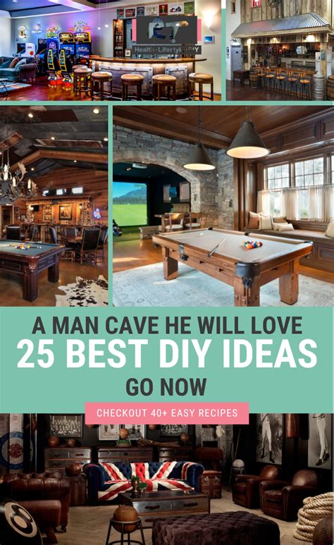 25 Best Diy Man Cave Ideas Thatll Rock Your World In 2024 Fun Diys