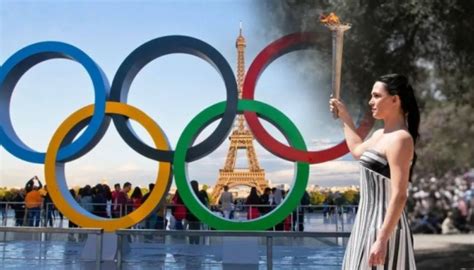 150000 People Expected As Olympic Flame Arrives In France The