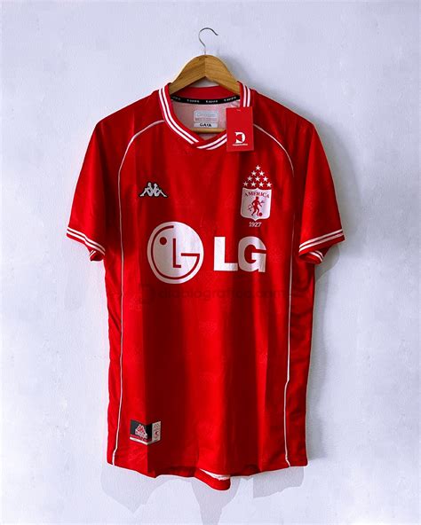 Camiseta retro KAPPA América de Cali 2001 Diablo Gráfico