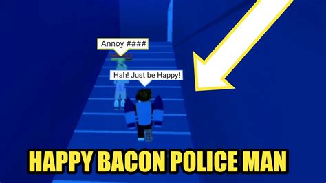 Arresting Criminals As A Happy Bacon Hair In Jailbreak Roblox Youtube