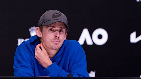 "Absolutely devastated" Alex De Minaur bows out of Aus Open