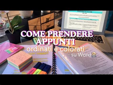 Organizza i tuoi appunti in modo colorato per una migliore produttività