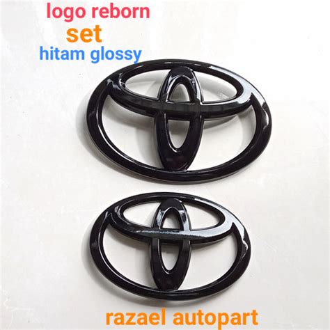 Jual Logo Innova Reborn Hitam Glossy Logo Toyota Innova Hitam Glossy