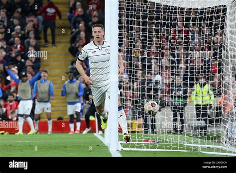 Mario Pasalic Of Atalanta Celebrates After Scoring His Teams Rd Goal