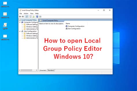 How To Open Local Group Policy Editor In Windows 10 11 Ways