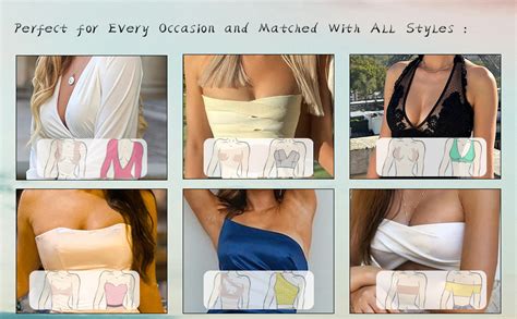 Amazon Emoet Clear Boob Tape Self Adhesive Bra Tape For Breast Lift With Pair Reusable